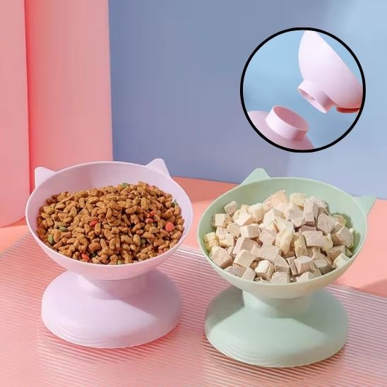 Gamelle surélevée pour chat