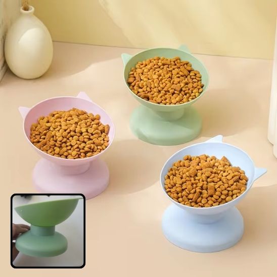 Gamelle surélevée pour chat
