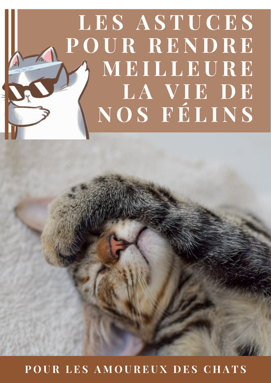Les astuces pour rendre meilleur la vie de nos félins | guide ultime e-book