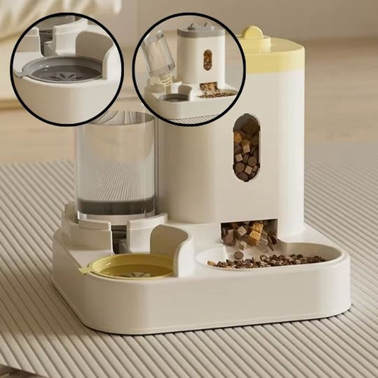 Distributeur Automatique d'aliments et d'eau pour chat